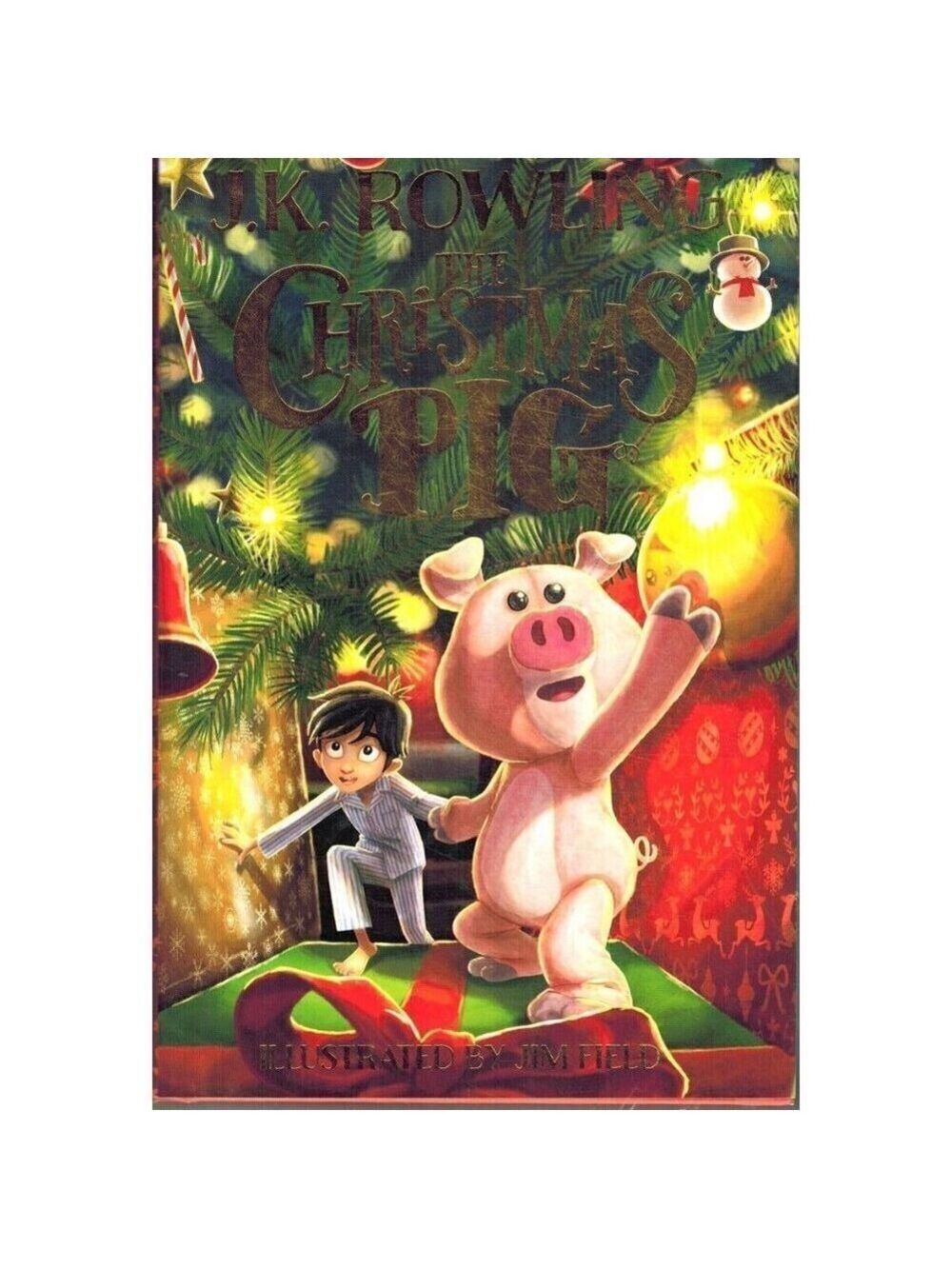 THE CHRISTMAS PIG by Rowling, J &amp; Jim Field 2021 Stated 1st Edition Hardcove